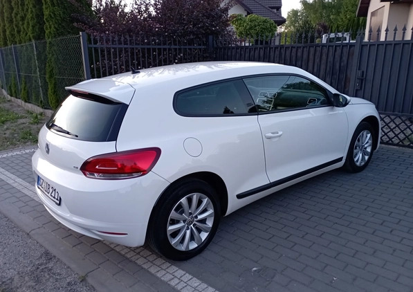 Volkswagen Scirocco cena 24500 przebieg: 188000, rok produkcji 2009 z Słomniki małe 497